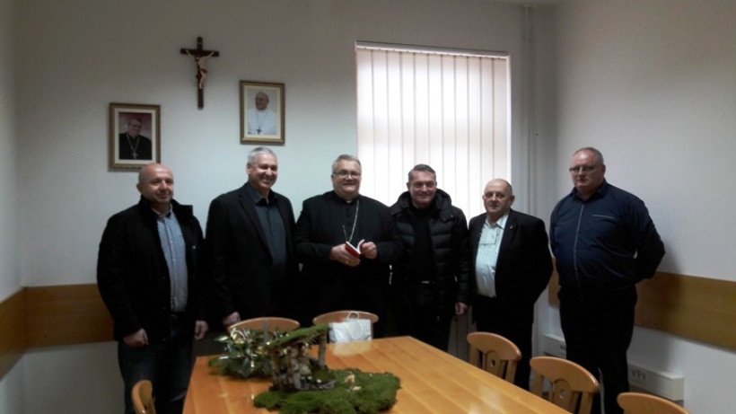 Na obisku pri g. škofu