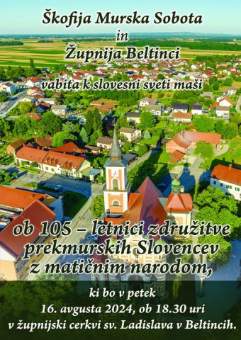 Beltinci - Sv. maša ob 105-letnici