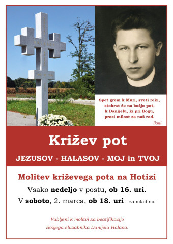 Križev pot na Hotizi