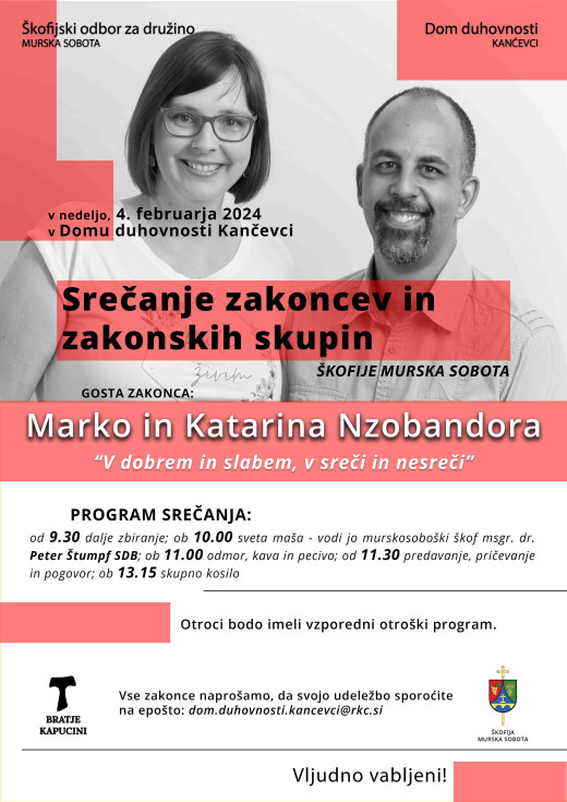 Škofijsko srečanje zakoncev in zakonskih skupin