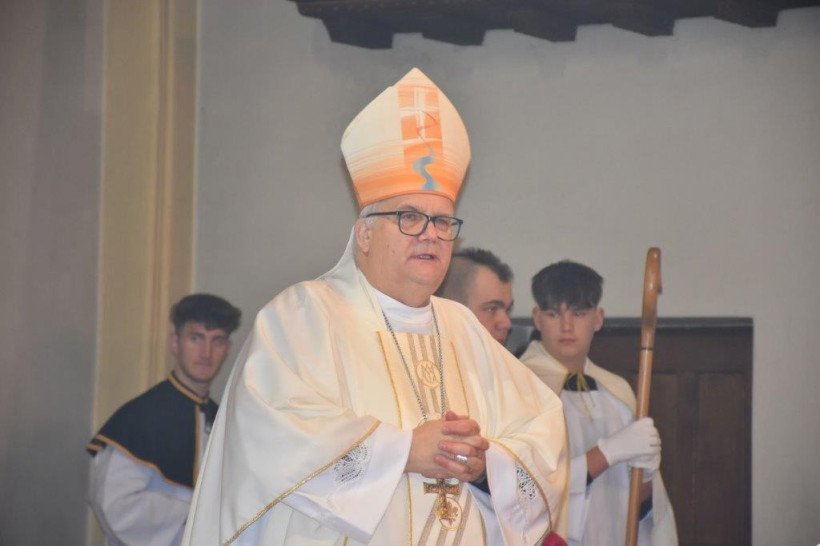 Škofova pridiga pri zahvalni sv. maši ob slovesu