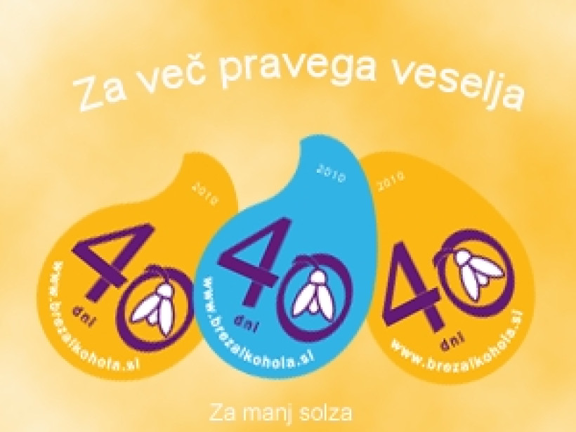 40 dni brez alkohola