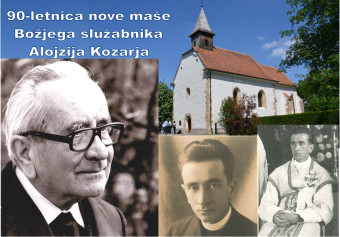 90-letnica nove maše B.s. Alojzija Kozarja