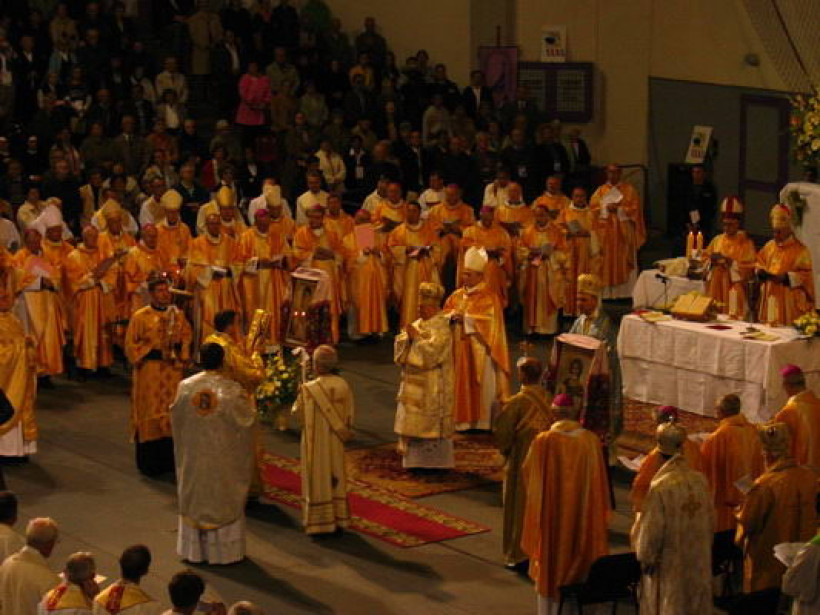 Škof Turnšek v Sibiu