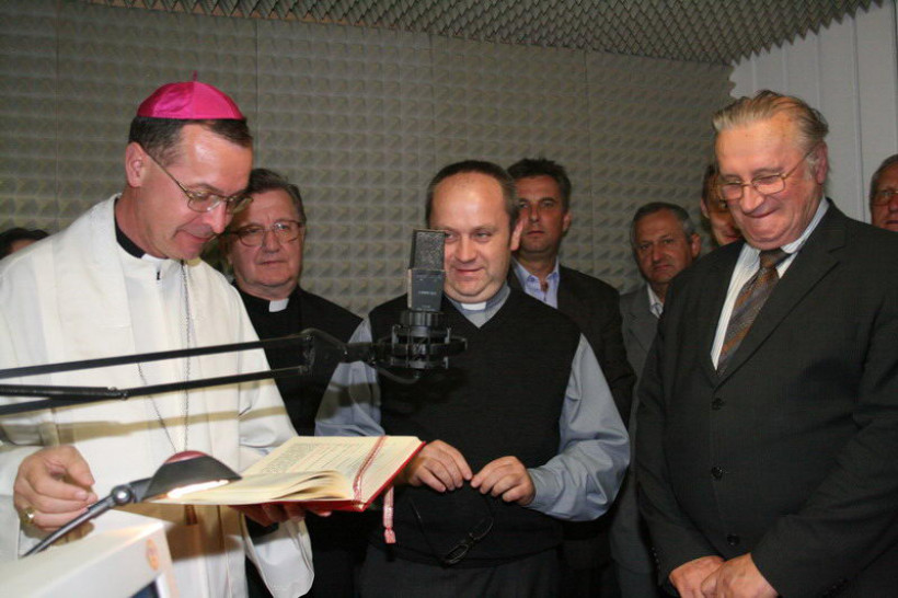 Škofov nagovor ob blagoslovitvi studia v Martjancih
