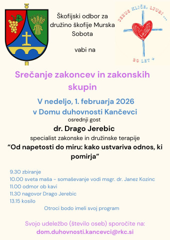 Srečanje zakoncev in zakonskih skupin