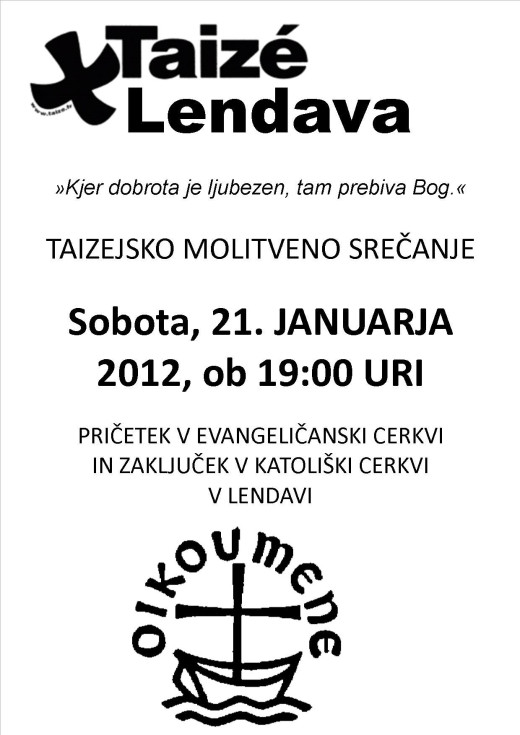 Ekumensko srečanje v Lendavi