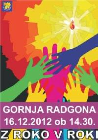 Gornja Radgona: Sprejem Luči miru 