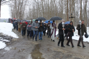 Hotiza: Križev pot