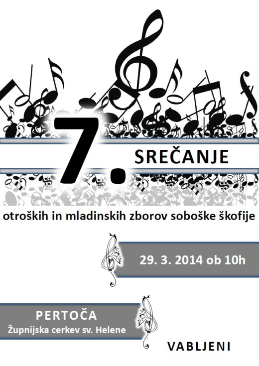 7. škofijsko srečanje otroških in mladinskih zborov