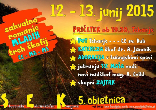 Zahvalno romanje mladih