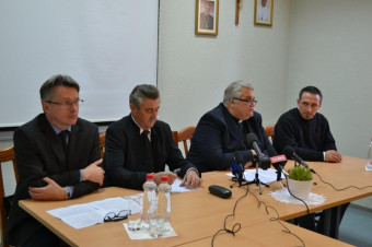 Novinarska konferenca o ekumenskem bogoslužju