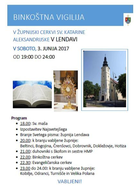 Binkoštna vigilija