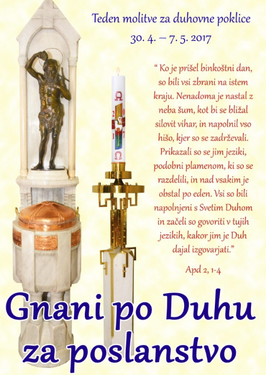 Teden molitve za duhovne poklice