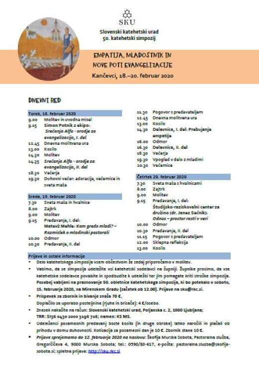 Katehetski simpozij v Kančevcih