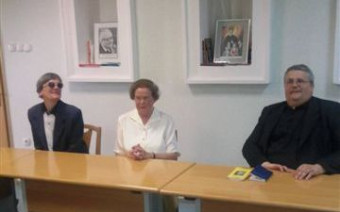 Murska Sobota - srečanje g. škofa s predstavniki Društva slepih in slabovidnih